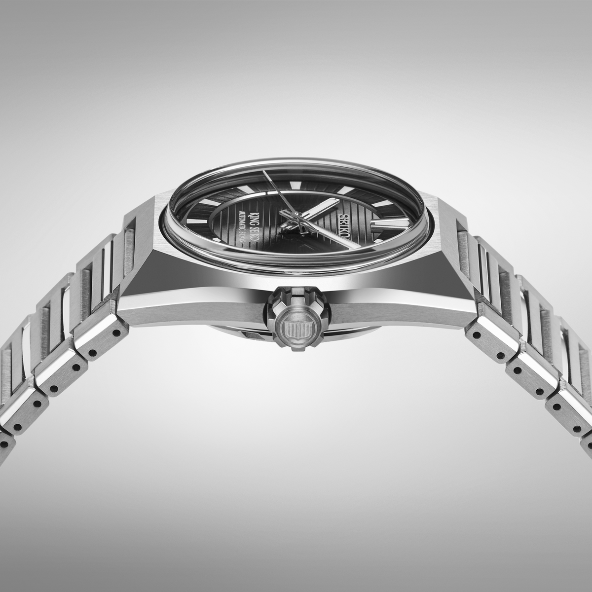 King Seiko VANAC Titanium HKF003 Automatic (Black Dial / 41mm)