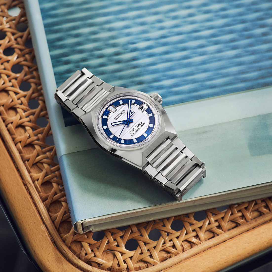 King Seiko VANAC 145th Anniversary Limited Edition HKF004 Automatic (White Dial / 41mm)