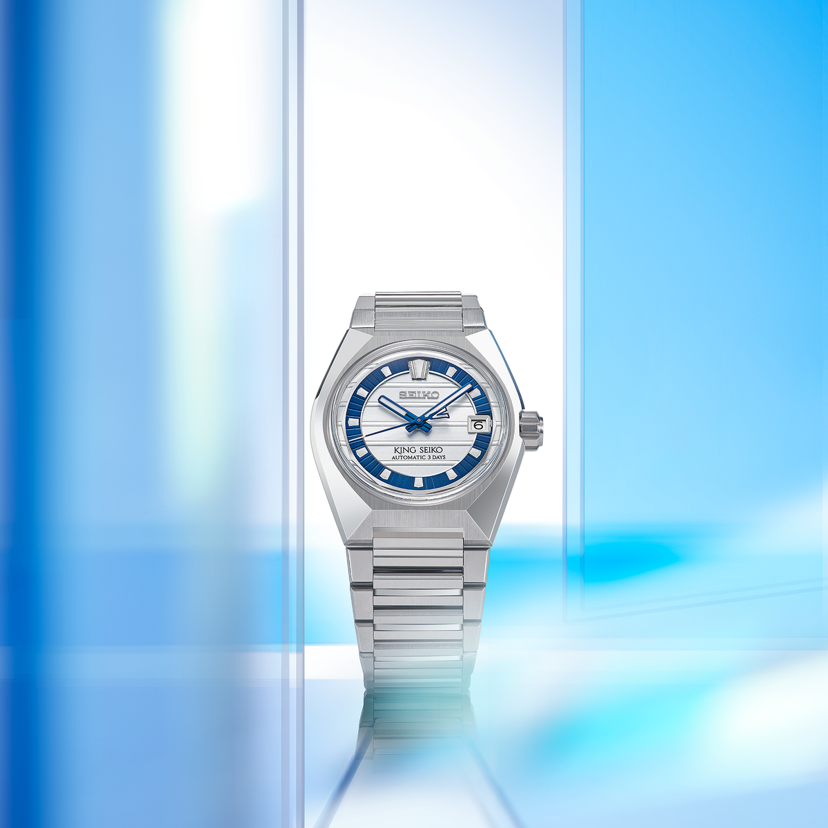 King Seiko VANAC 145th Anniversary Limited Edition HKF004 Automatic (White Dial / 41mm)