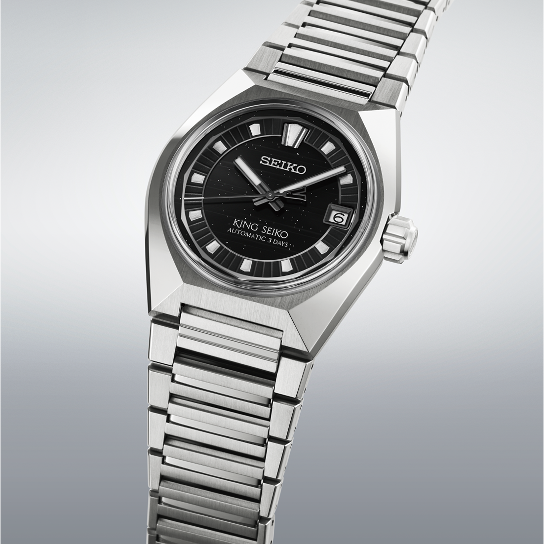 King Seiko VANAC HKF005 Automatic (Black Dial / 41mm)