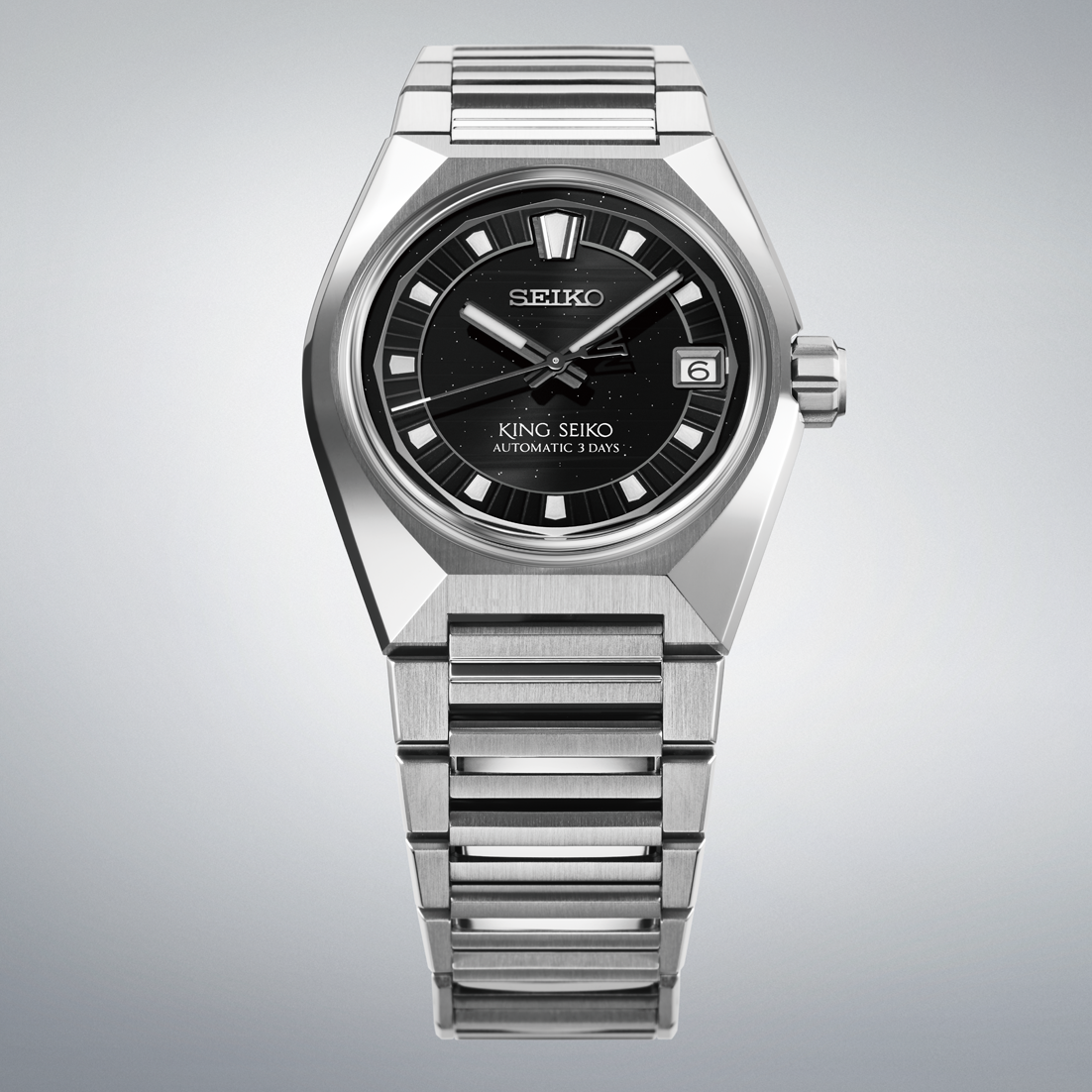 King Seiko VANAC HKF005 Automatic (Black Dial / 41mm)