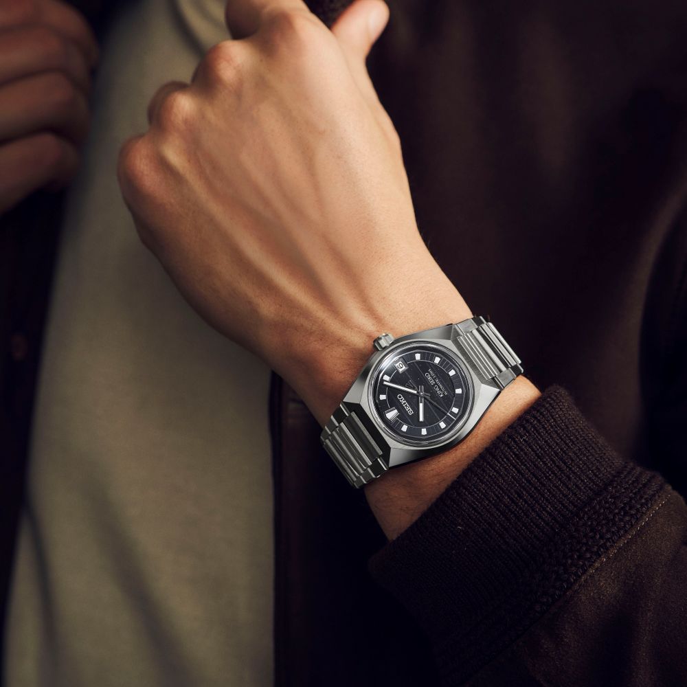 King Seiko VANAC HKF005 Automatic (Black Dial / 41mm)