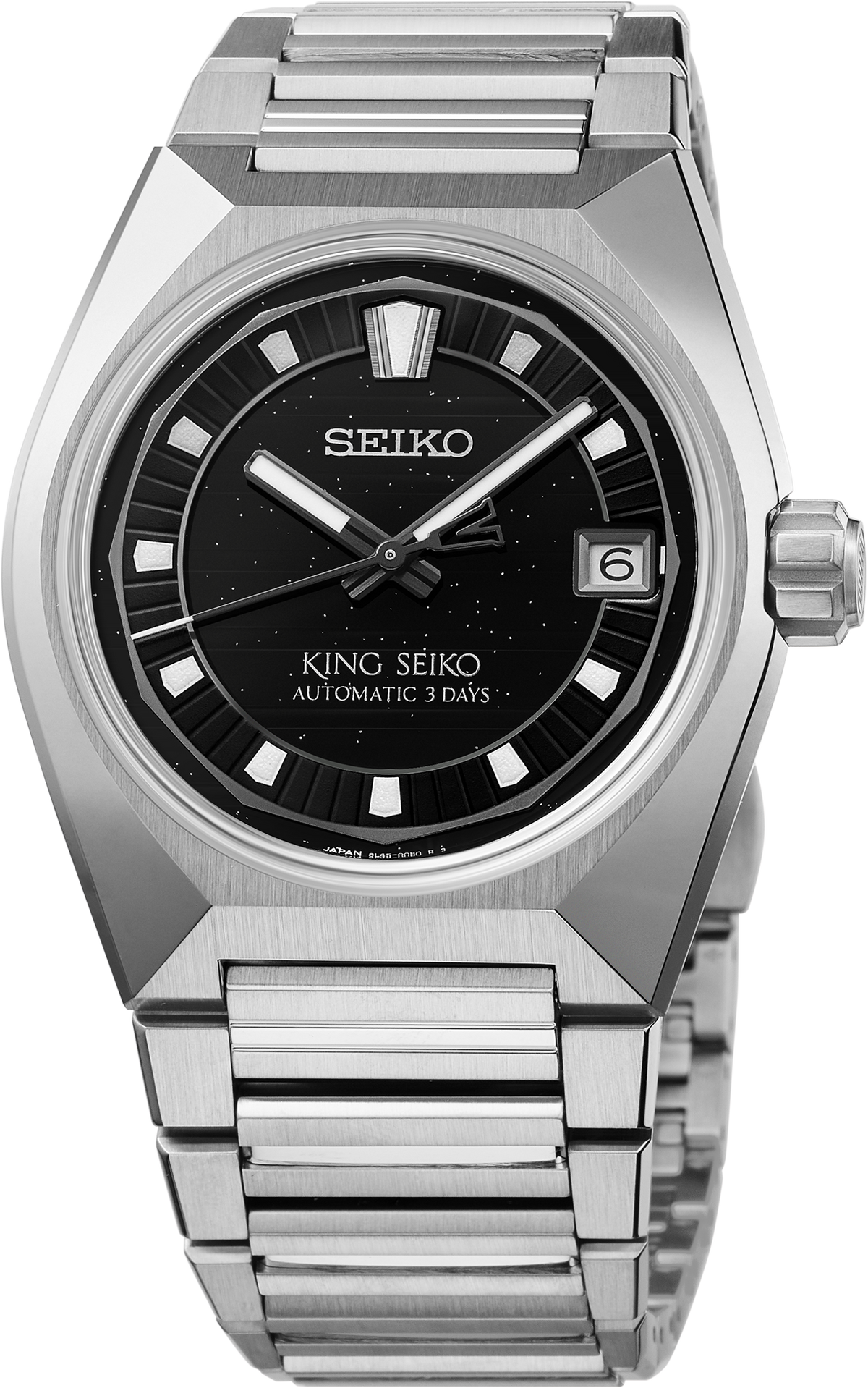 King Seiko VANAC HKF005 Automatic (Black Dial / 41mm)