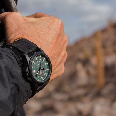 Atacama Field, 43MM - Green Dial