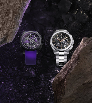 Norqain Independence Skeleton Chrono Auto Limited Edition (Purple Skeleton Dial / 42mm)