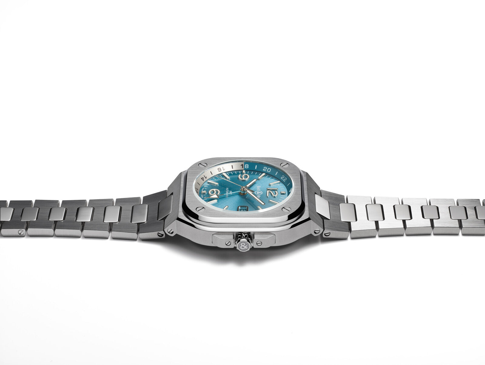 Bell & Ross BR 05 GMT Sky Blue Automatic BR05G-PB-ST (Sky Blue Dial / 41mm)
