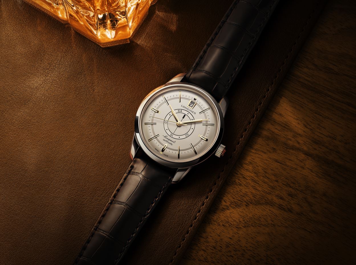Longines Conquest Heritage Central Power Reserve Automatic (cadran argenté / 38mm)