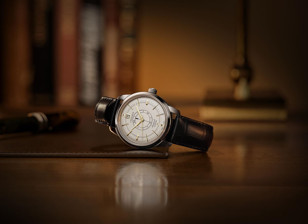 Longines Conquest Heritage Central Power Reserve Automatic (cadran argenté / 38mm)