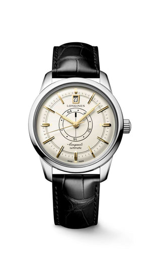 Longines Conquest Heritage Central Power Reserve Automatic (Silver Dial / 38mm)