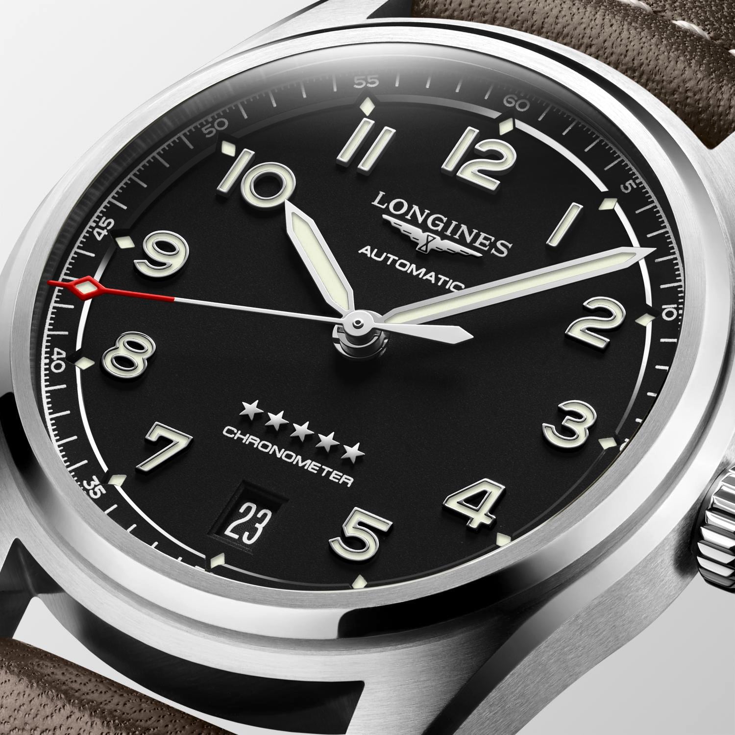 Longines Spirit Automatic (Black Dial / 37mm)