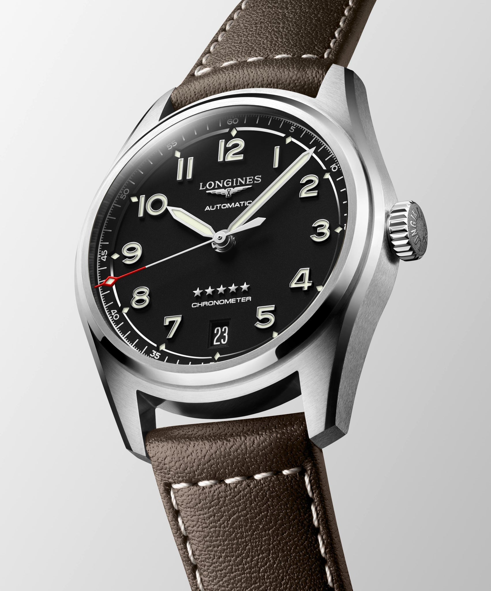 Longines Spirit Automatic (Black Dial / 37mm)