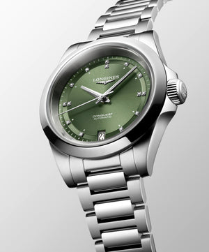 Longines Conquest Automatic (Green Dial / 34mm)