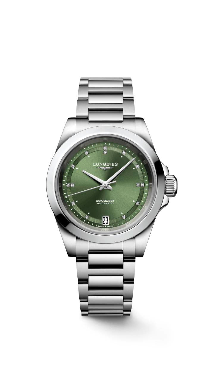 Longines Conquest Automatic (Green Dial / 34mm)