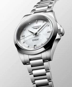 Longines Conquest Automatic (White Dial / 34mm)