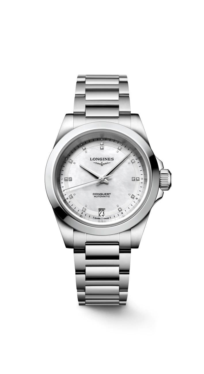 Longines Conquest Automatic (White Dial / 34mm)