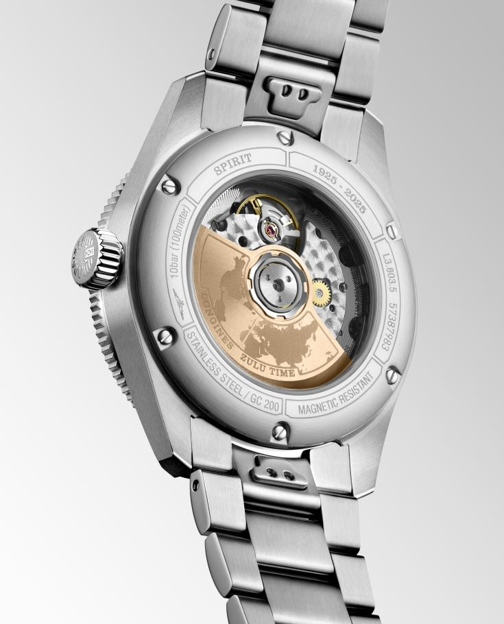 Longines Spirit Zulu Time 1925 Automatic (Black Dial / 39mm)