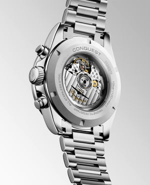 Longines Conquest Automatic Chronograph (Silver Dial / 42mm)