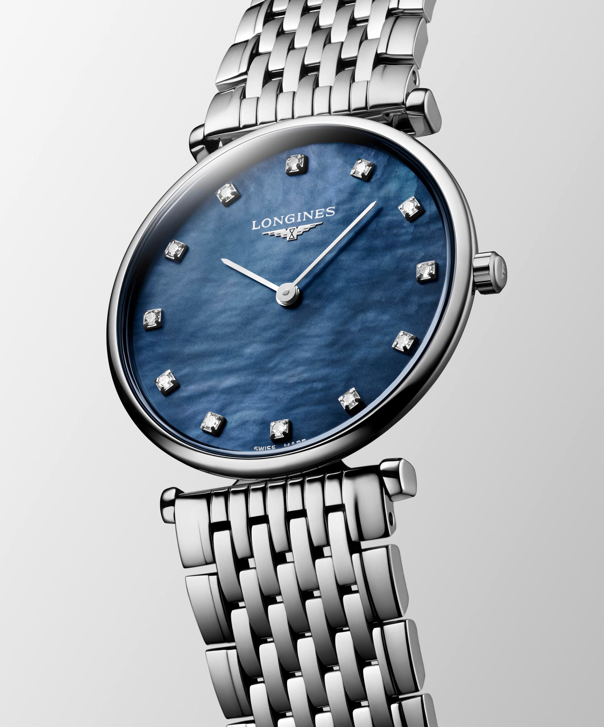 Longines La Grande Classique Quartz (Blue MOP Dial / 29mm)