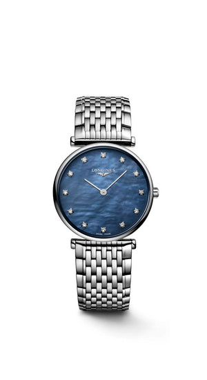 Longines La Grande Classique Quartz Blue MOP Dial 29mm