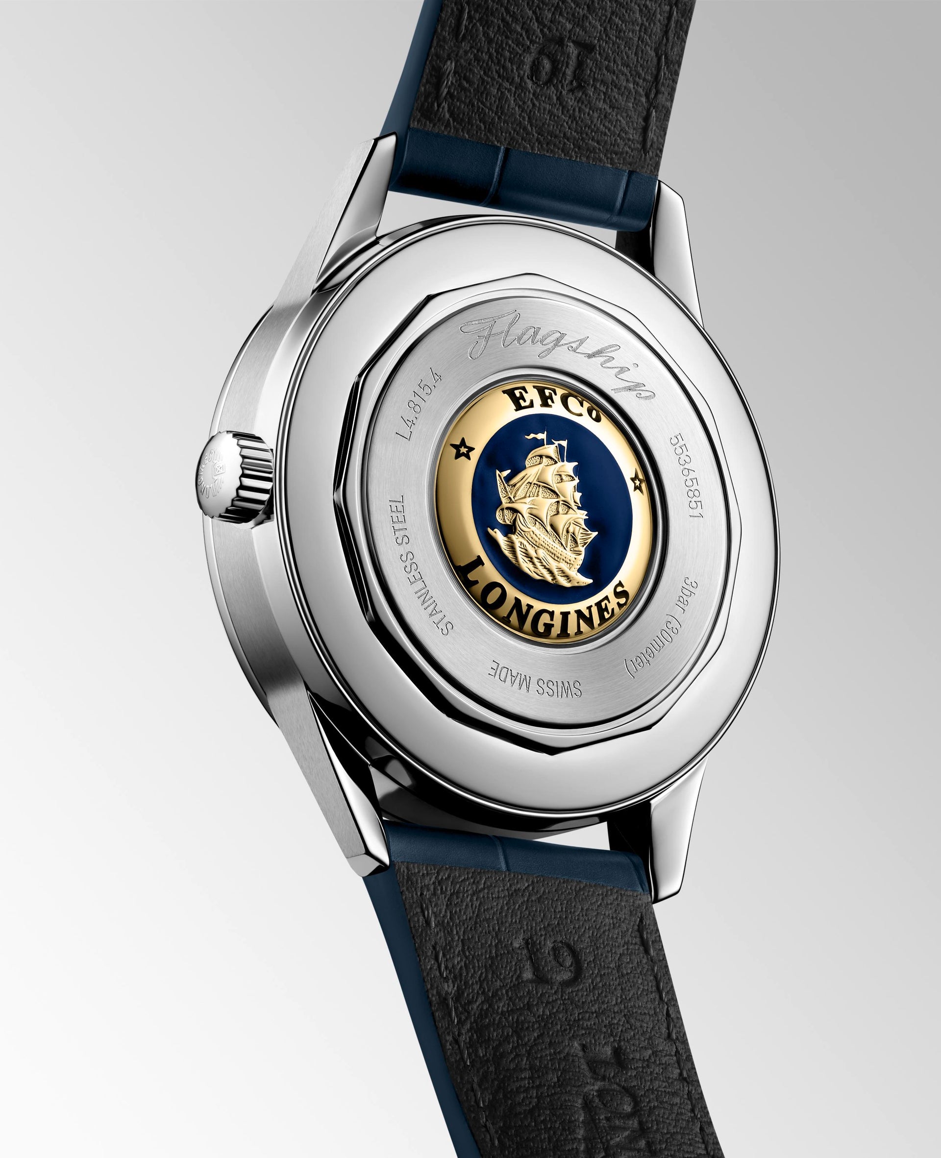 Longines Flagship Heritage Moonphase Automatic (Blue Dial / 38.5mm)