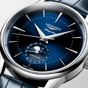 Longines Flagship Heritage Moonphase Automatic (Blue Dial / 38.5mm)