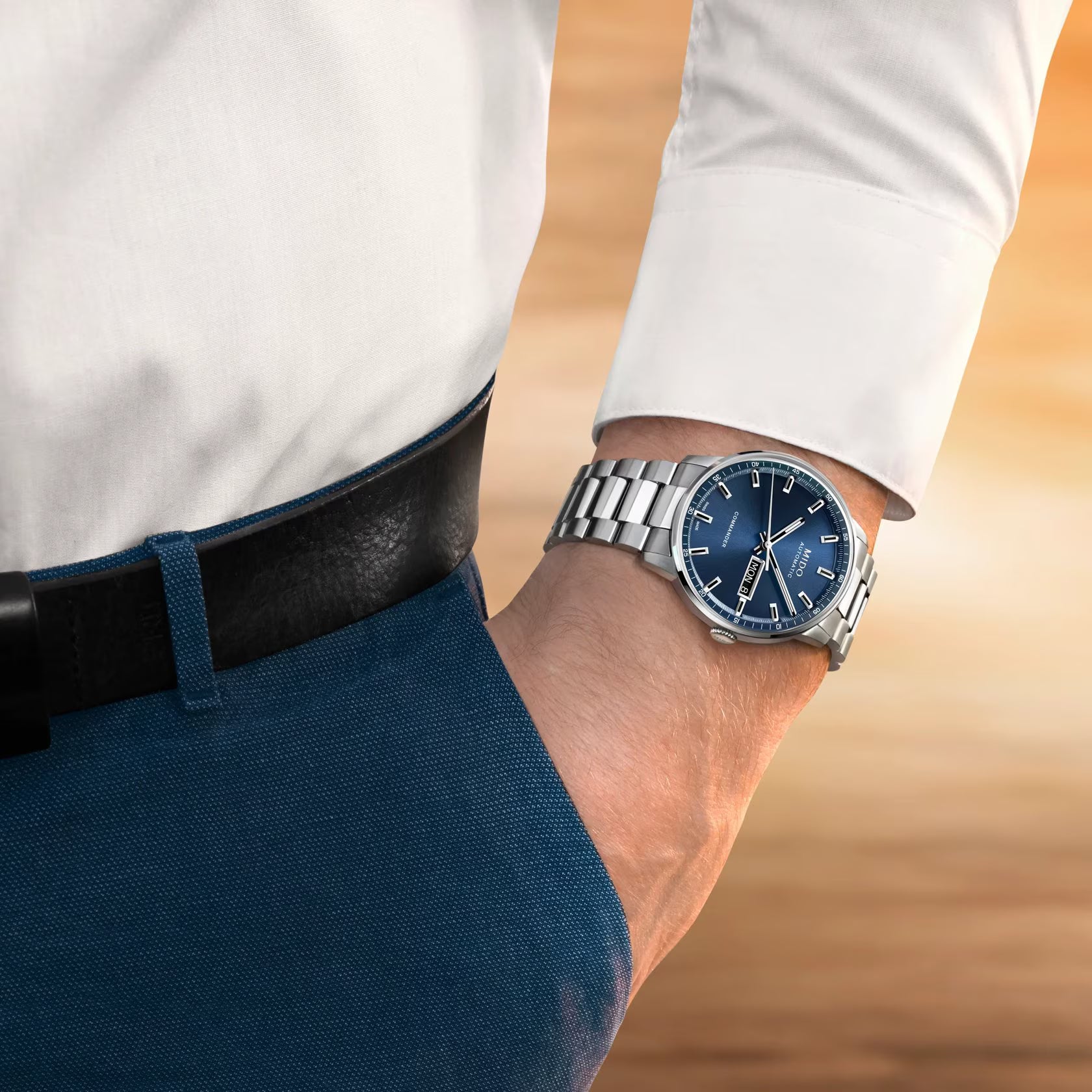MIDO Commander Datoday Automatic (Blue Dial / 40mm)