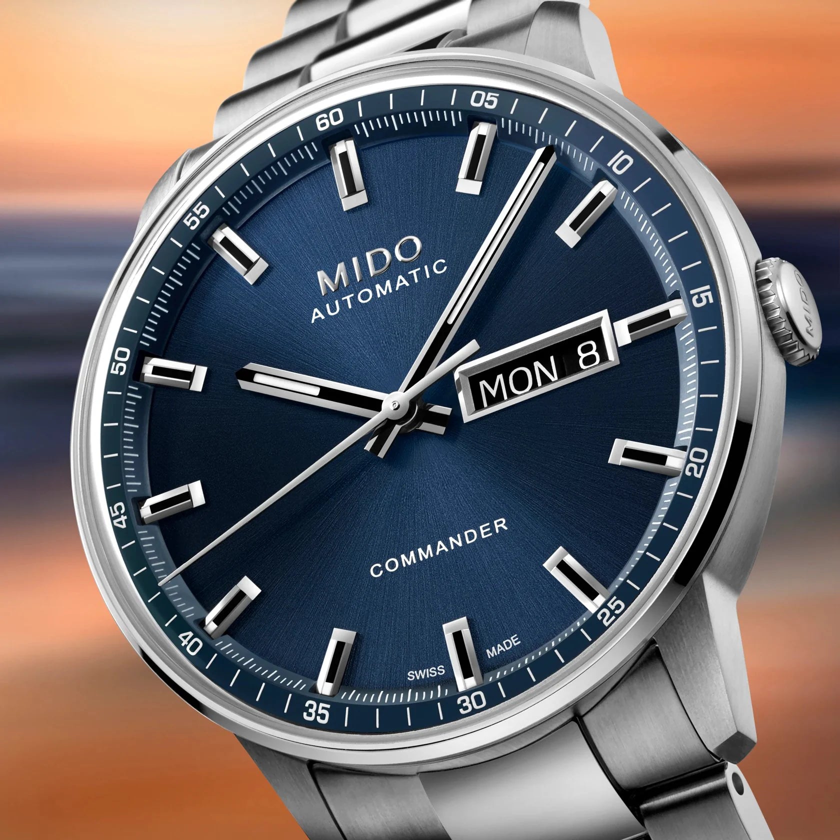 MIDO Commander Datoday Automatic (Blue Dial / 40mm)