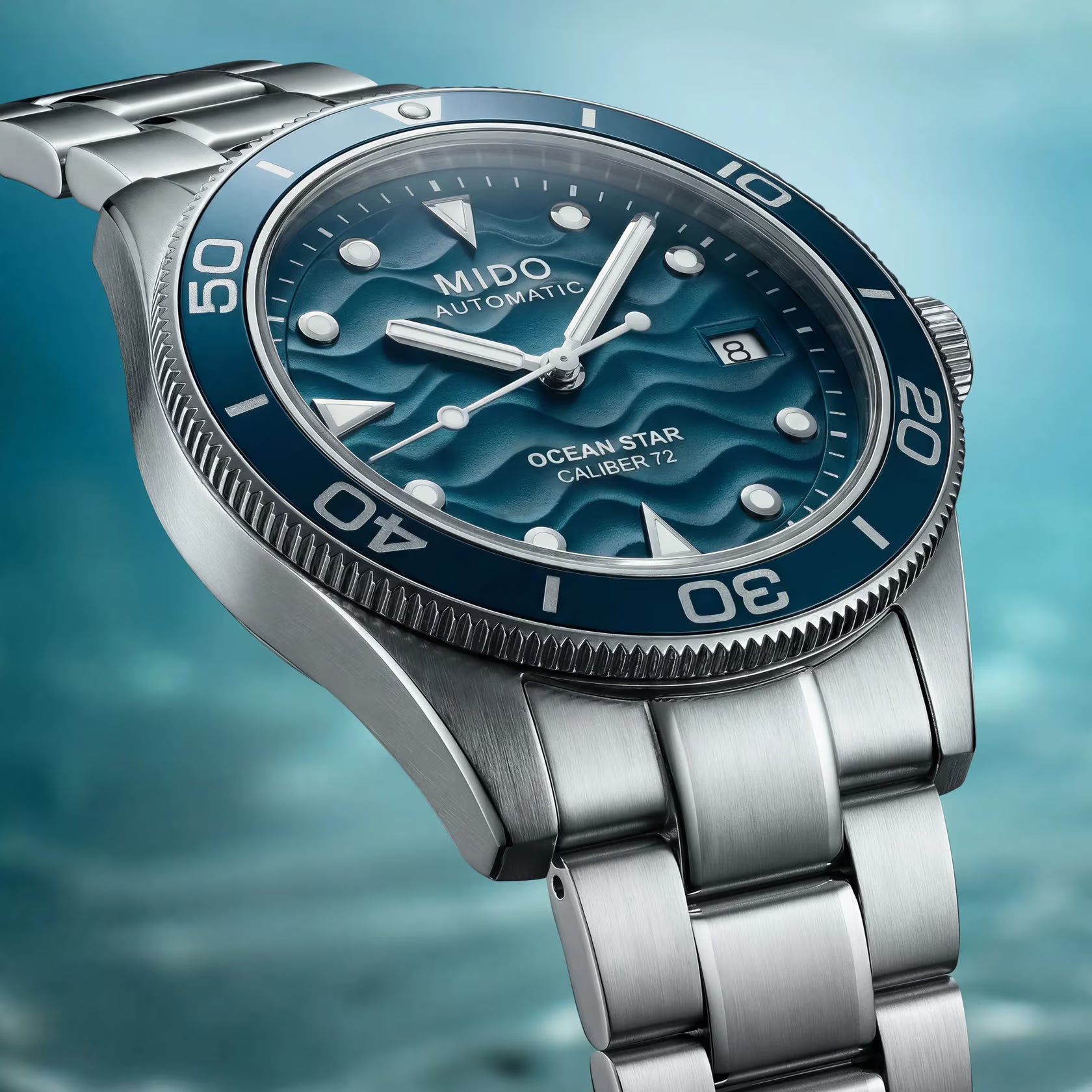 MIDO Ocean Star 39 Automatic (Blue Dial / 39mm)
