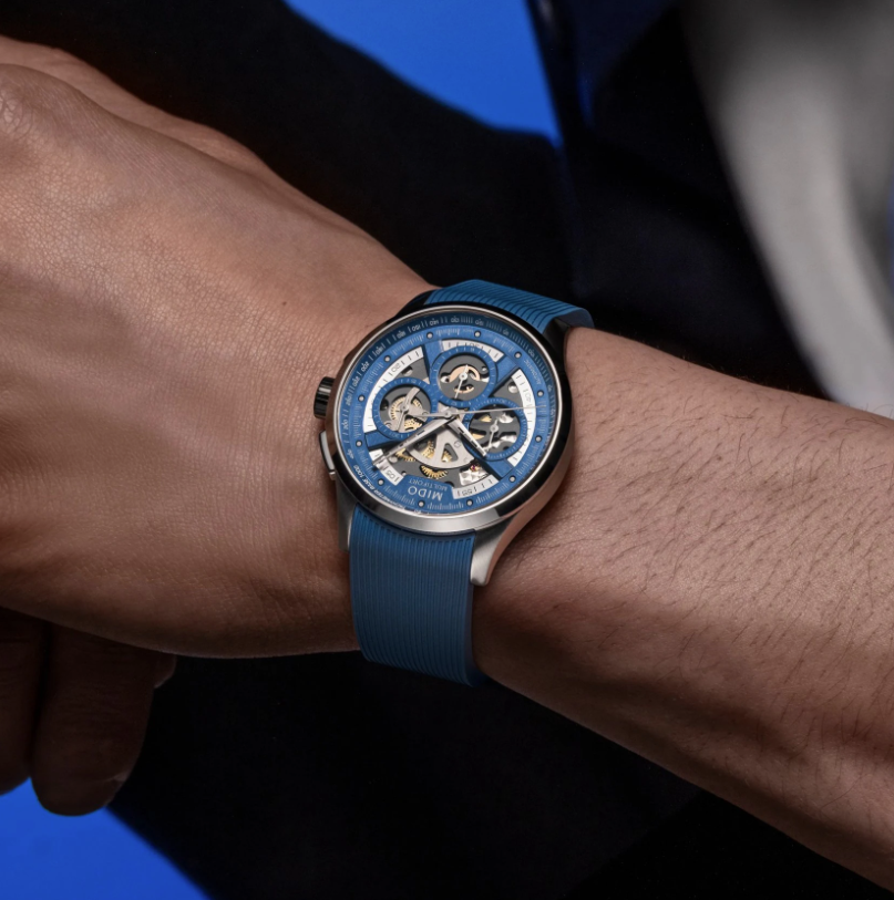 MIDO Multifort Skeleton Chronograph Automatic (Blue Dial / 43mm)