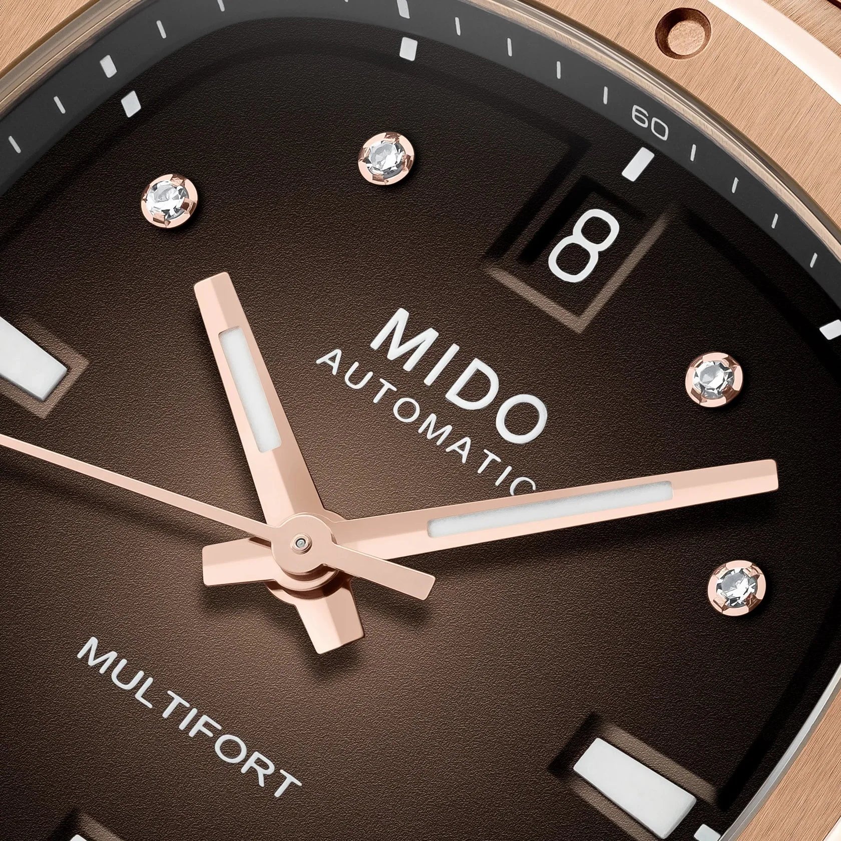 MIDO Multifort TV 35 Automatic (Brown Dial / 35mm)