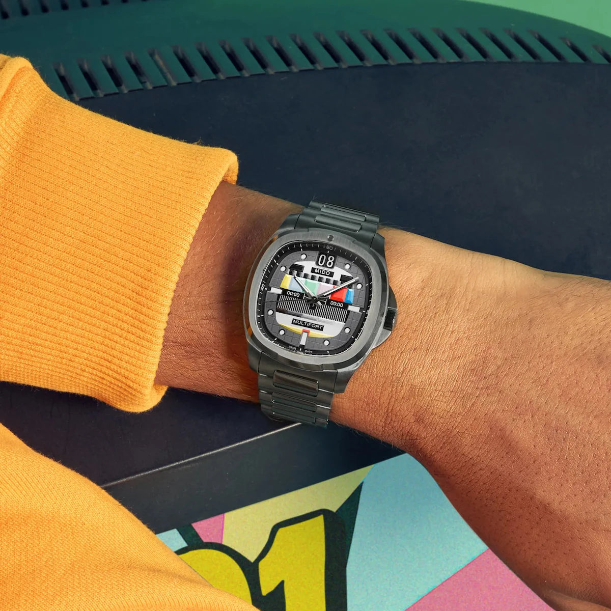 MIDO Multifort TV Big Date S01E02 Special Edition Automatic (TV Dial / 40mm)