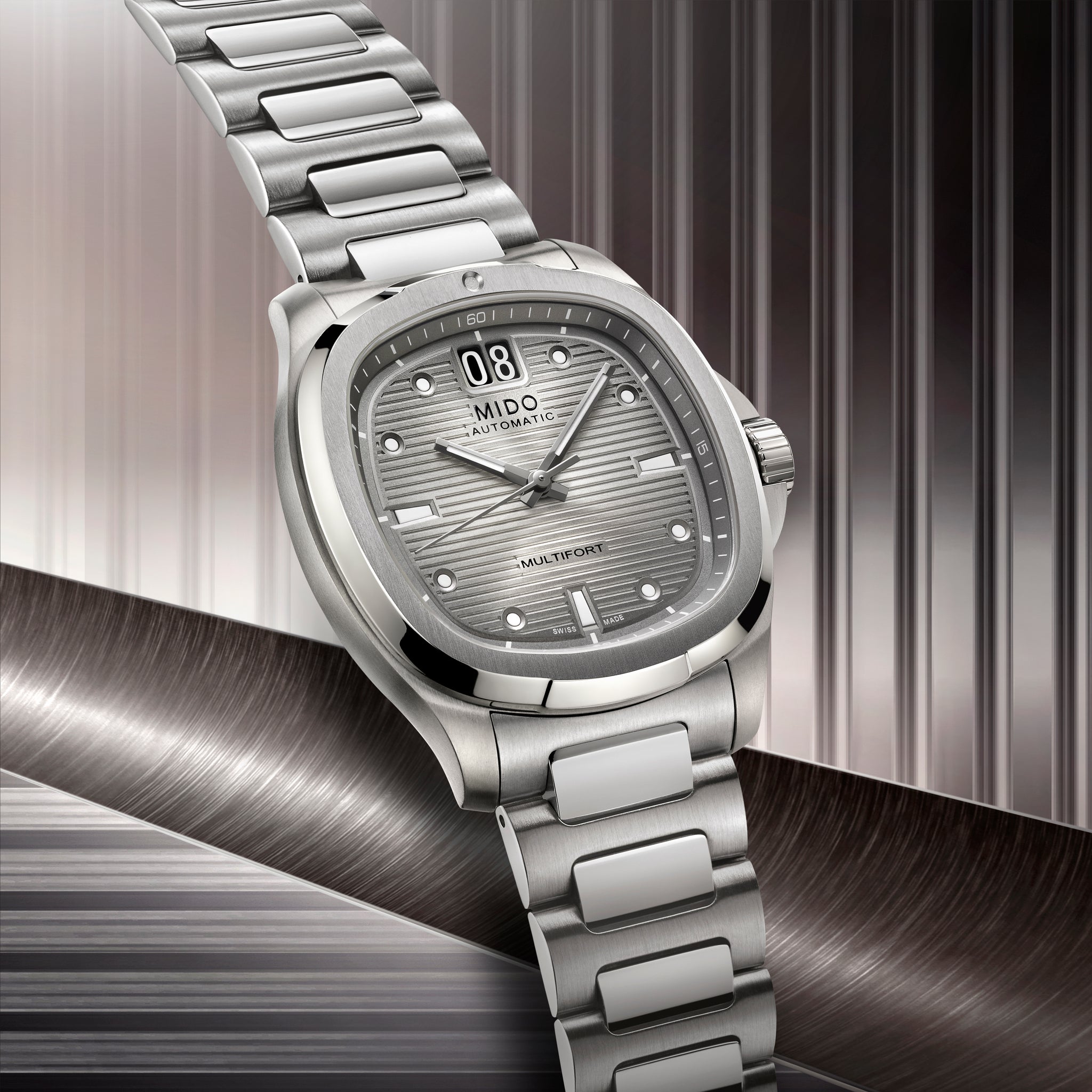 MIDO Multifort TV Big Date Titanium Automatic (Silver Dial / 40mm)