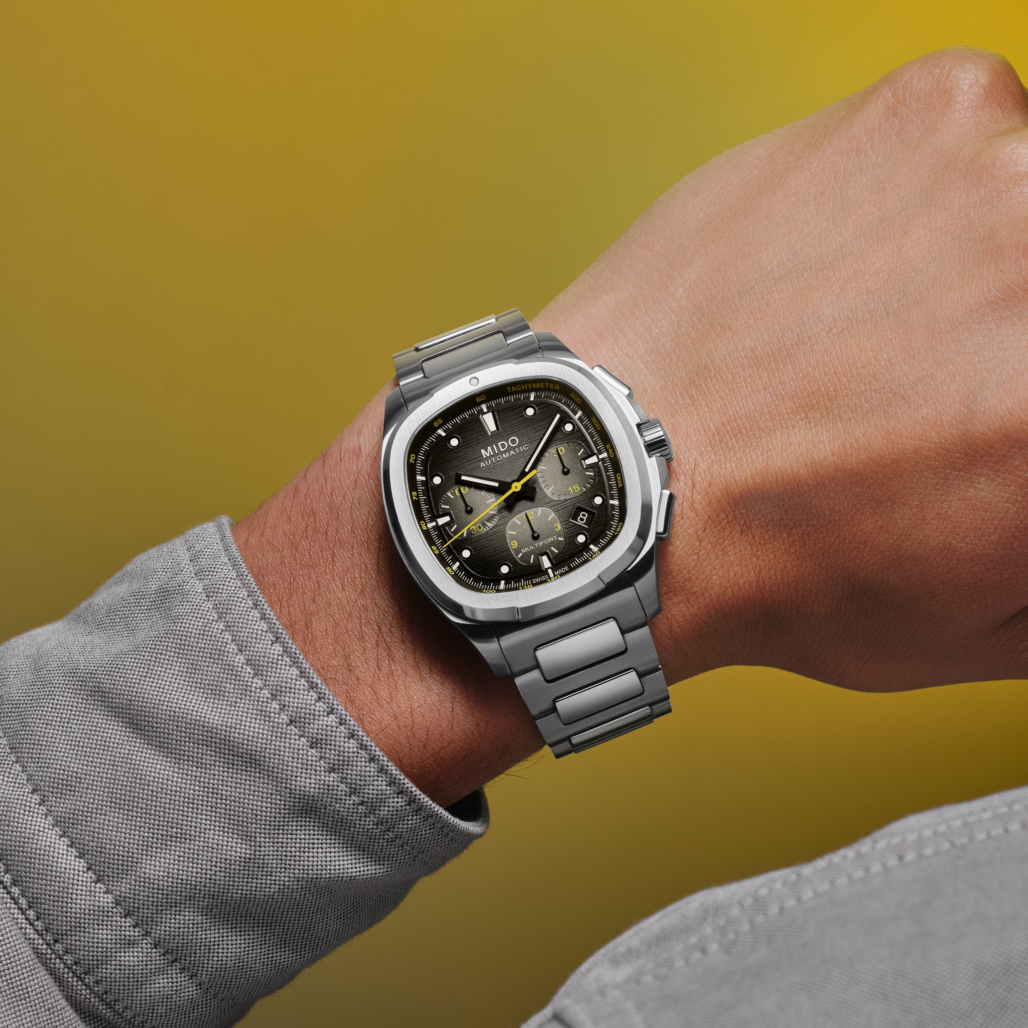 MIDO Multifort TV Chronograph Automatic (Grey Dial / 42mm)