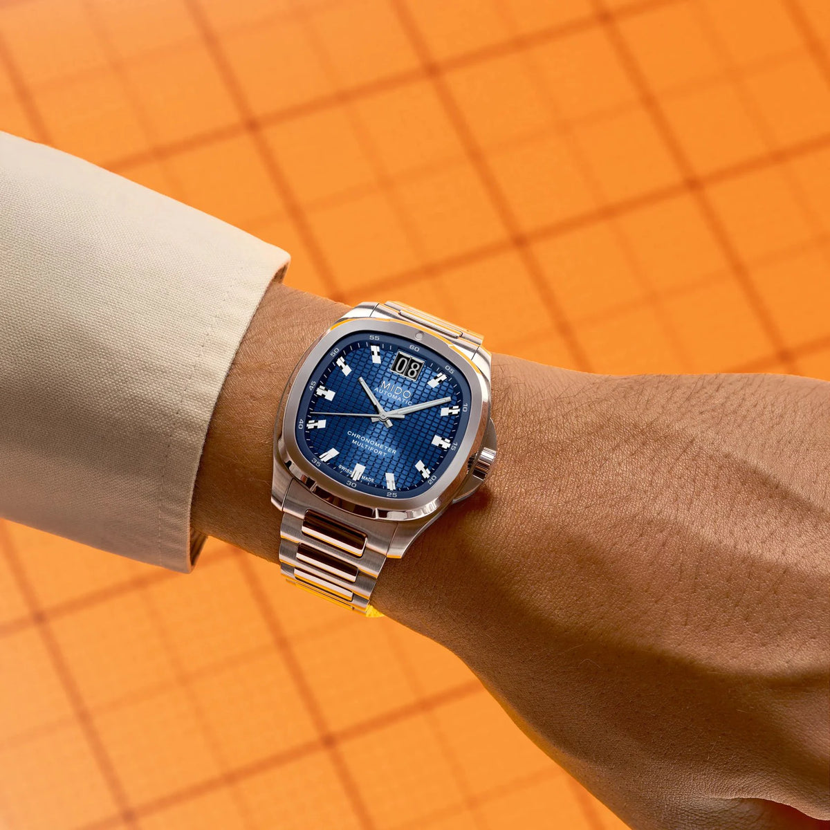 MIDO Multifort TV Big Date Chronometer Automatic (Blue Dial / 40mm)
