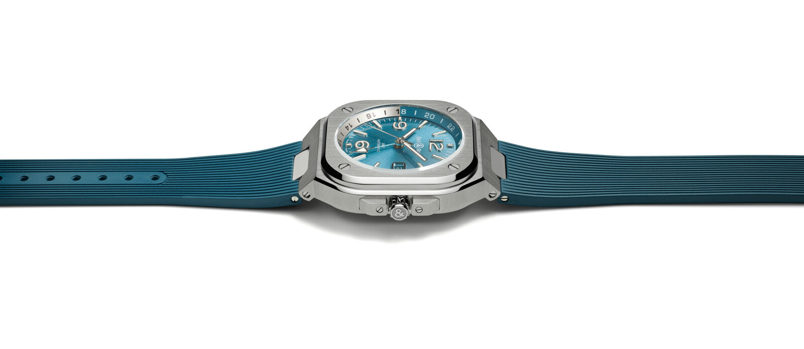Bell & Ross BR 05 GMT Sky Blue Automatic BR05G-PB-ST (Sky Blue Dial / 41mm)