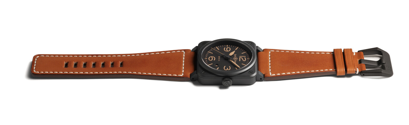 Bell & Ross BR 03 Heritage Automatic BR03A-HER-CE/SCA (Black Dial / 41mm)