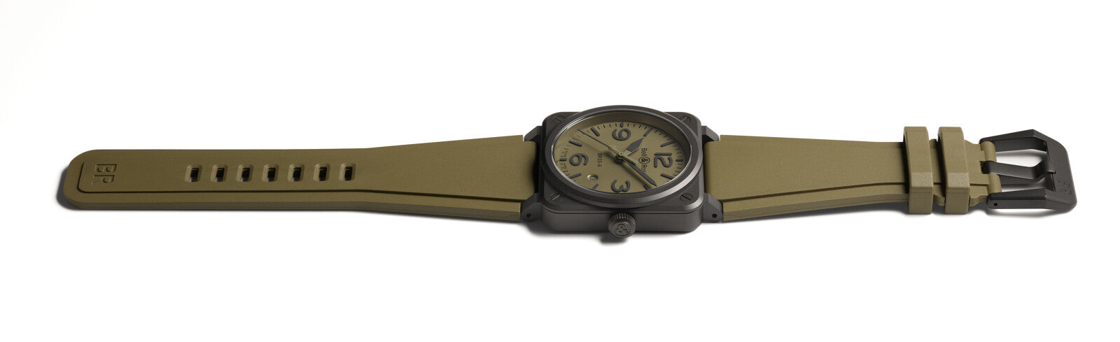 Bell & Ross BR 03 Military Ceramic Automatic BR03A-MIL-CE/SRB (Green Dial / 41mm)