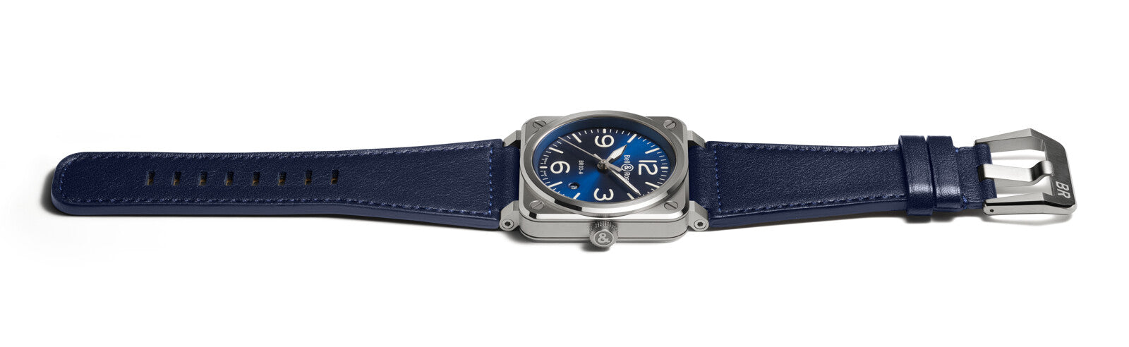 Bell & Ross BR 03 Blue Steel Automatic BR03A-BLU-ST/SCA (Blue Dial / 41mm)