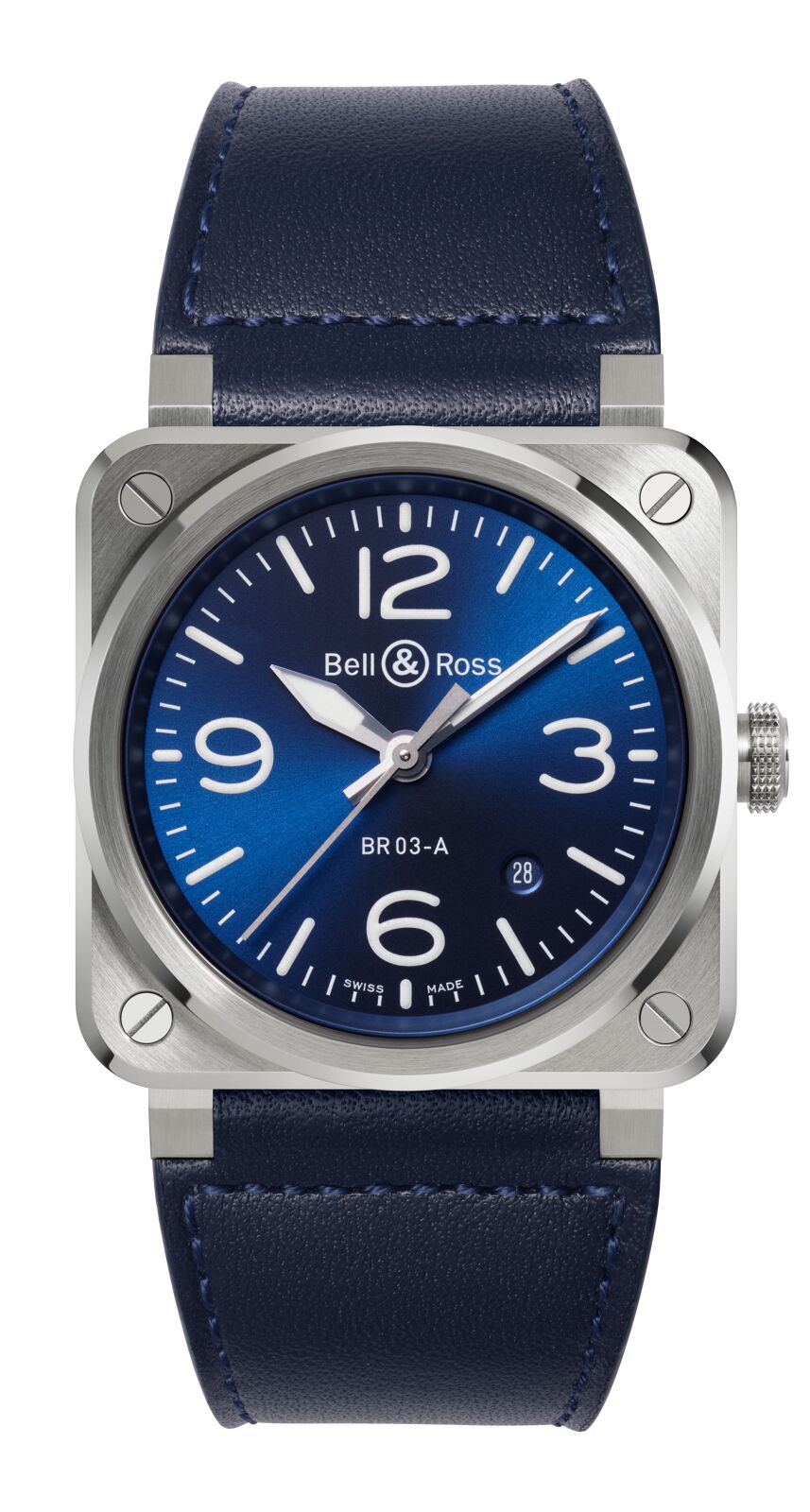 Bell & Ross BR 03 Blue Steel Automatic (Blue Dial / 41mm)
