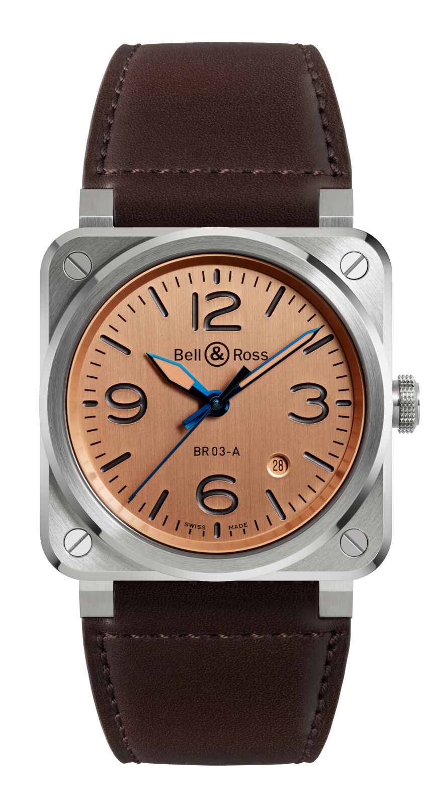 Bell & Ross BR 03 Copper Automatic BR03A-GB-ST/SCA (Copper Dial / 41mm)