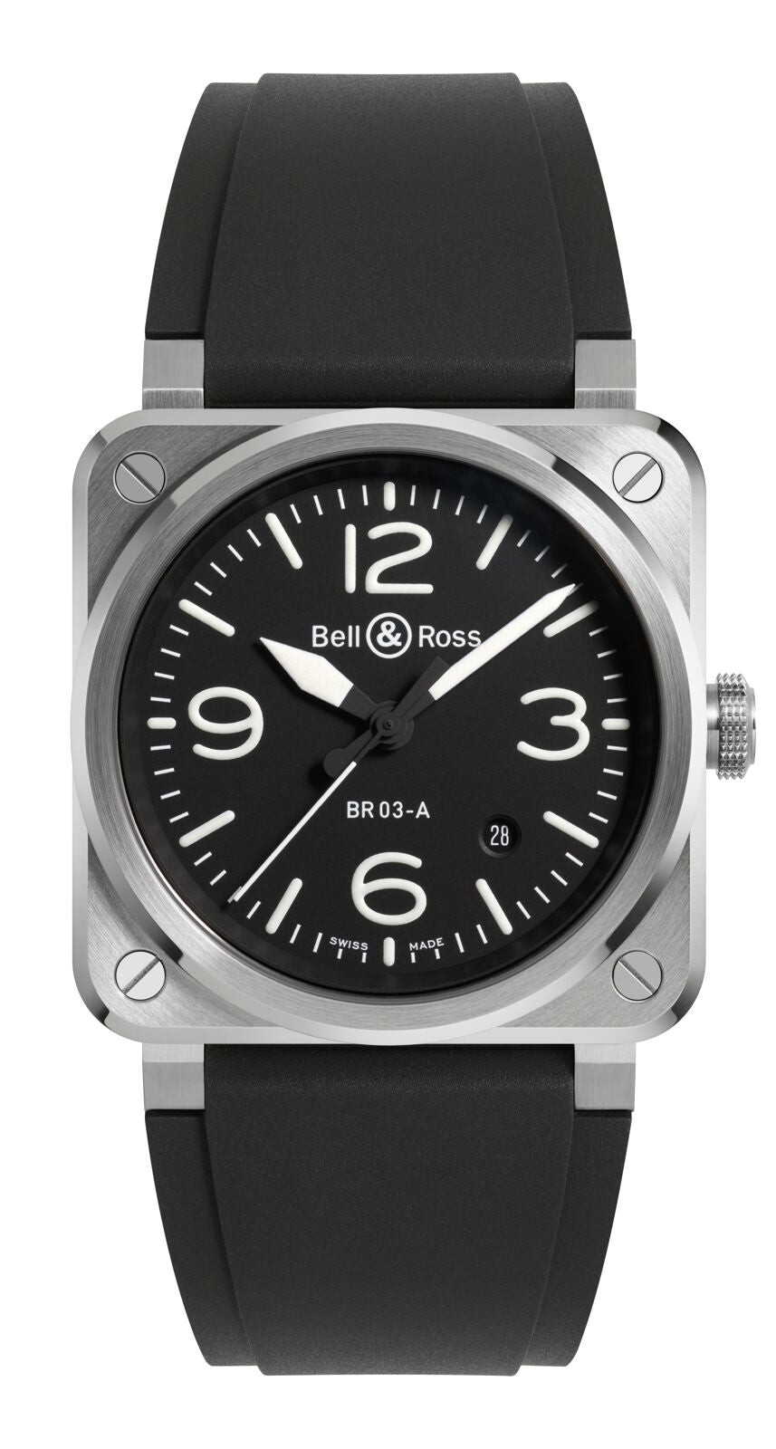 Bell & Ross BR 03 Black Steel Automatic (Black Dial / 41mm)