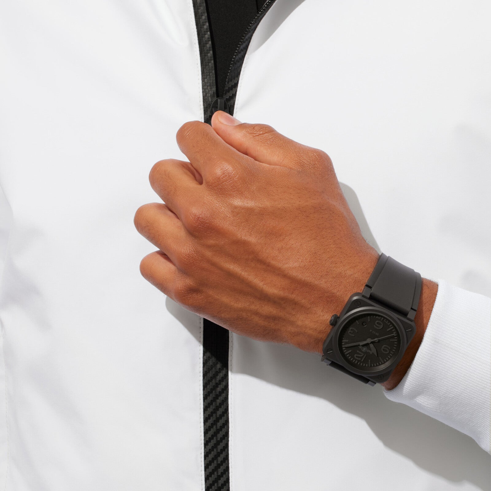 Bell & Ross BR 03 Phantom Automatic BR03A-PH-CE/SRB (Black Dial / 41mm)