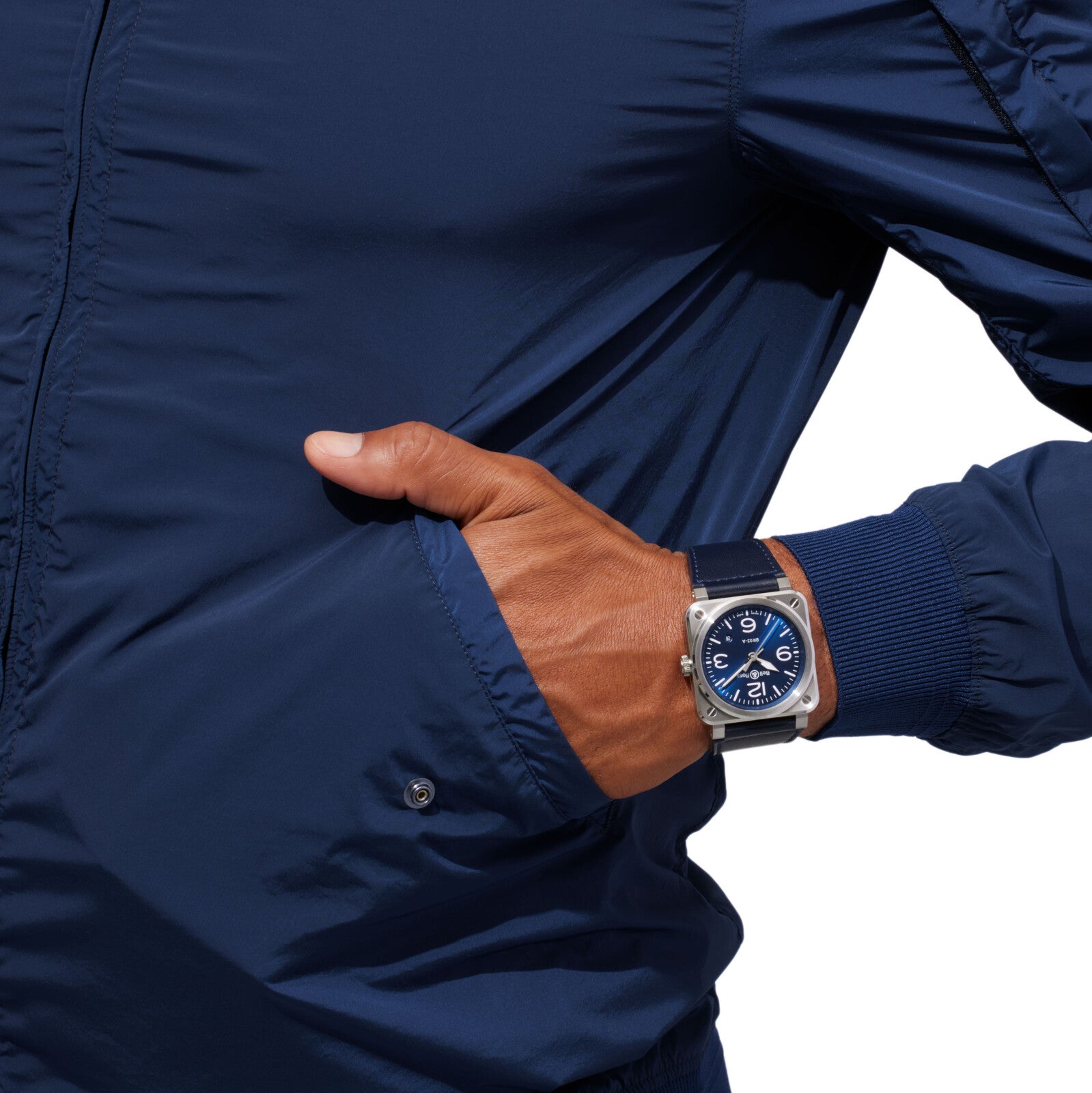 Bell & Ross BR 03 Blue Steel Automatic BR03A-BLU-ST/SCA (Blue Dial / 41mm)