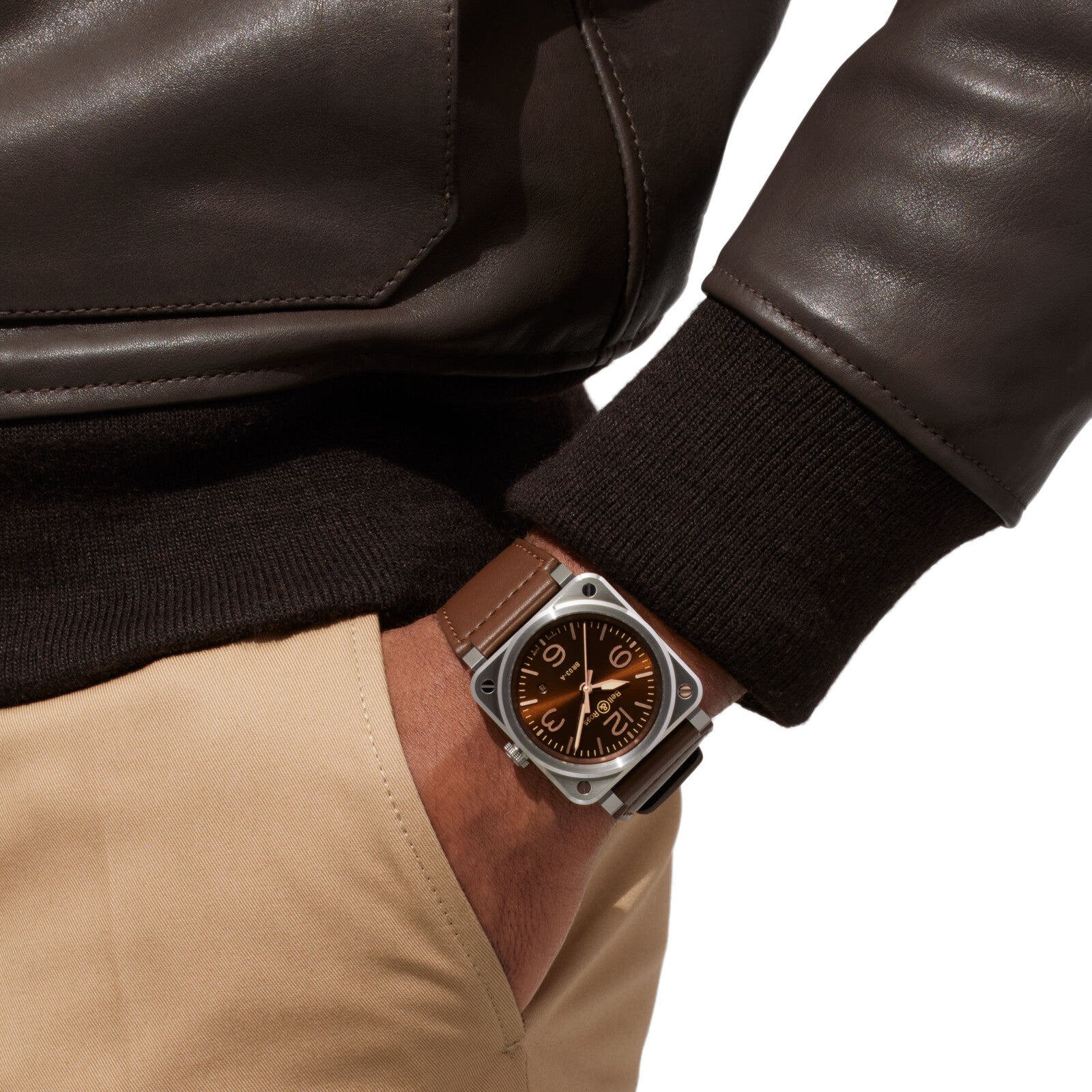 Bell & Ross BR 03 Golden Heritage Automatic (Brown Dial / 41mm)