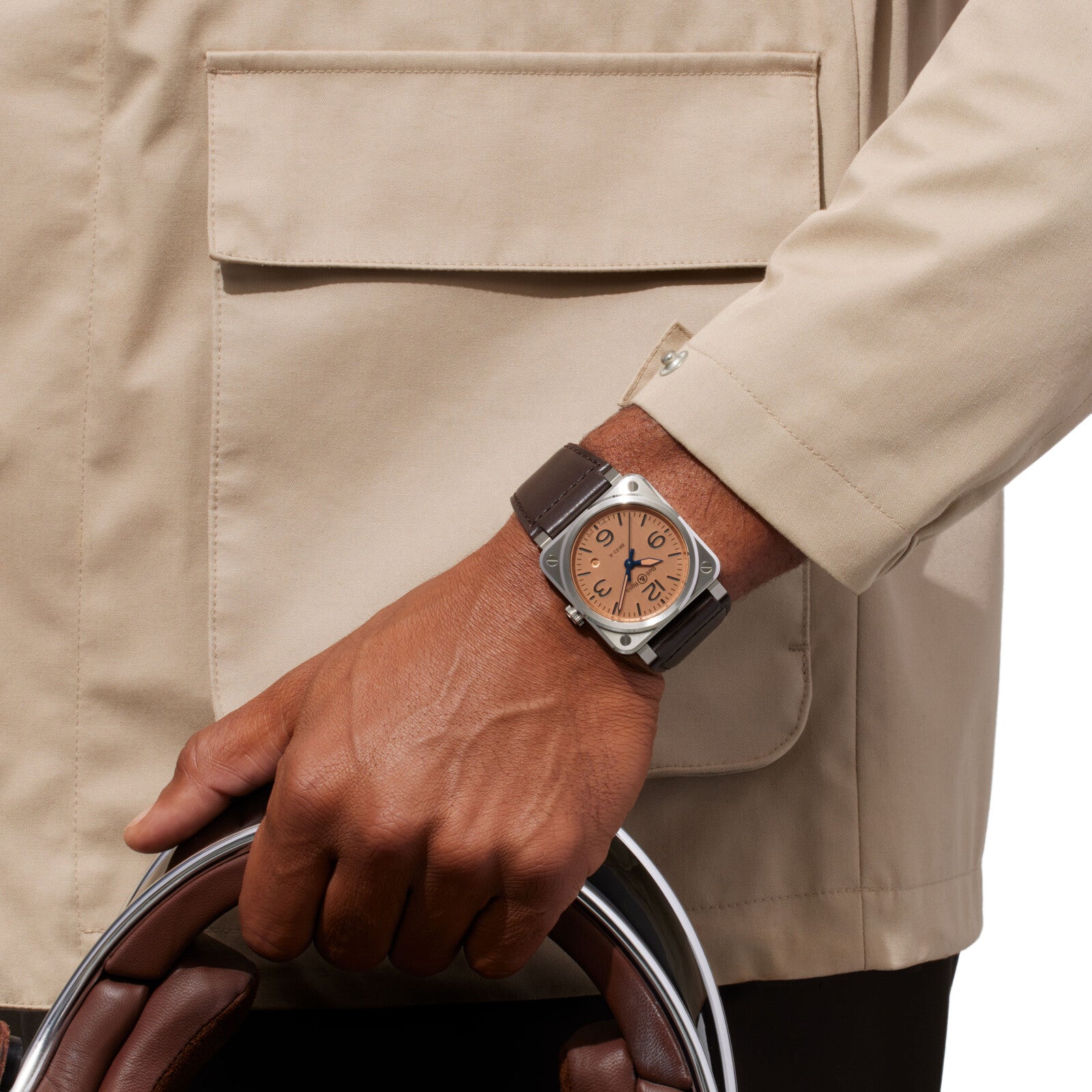 Bell & Ross BR 03 Copper Automatic BR03A-GB-ST/SCA (Copper Dial / 41mm)