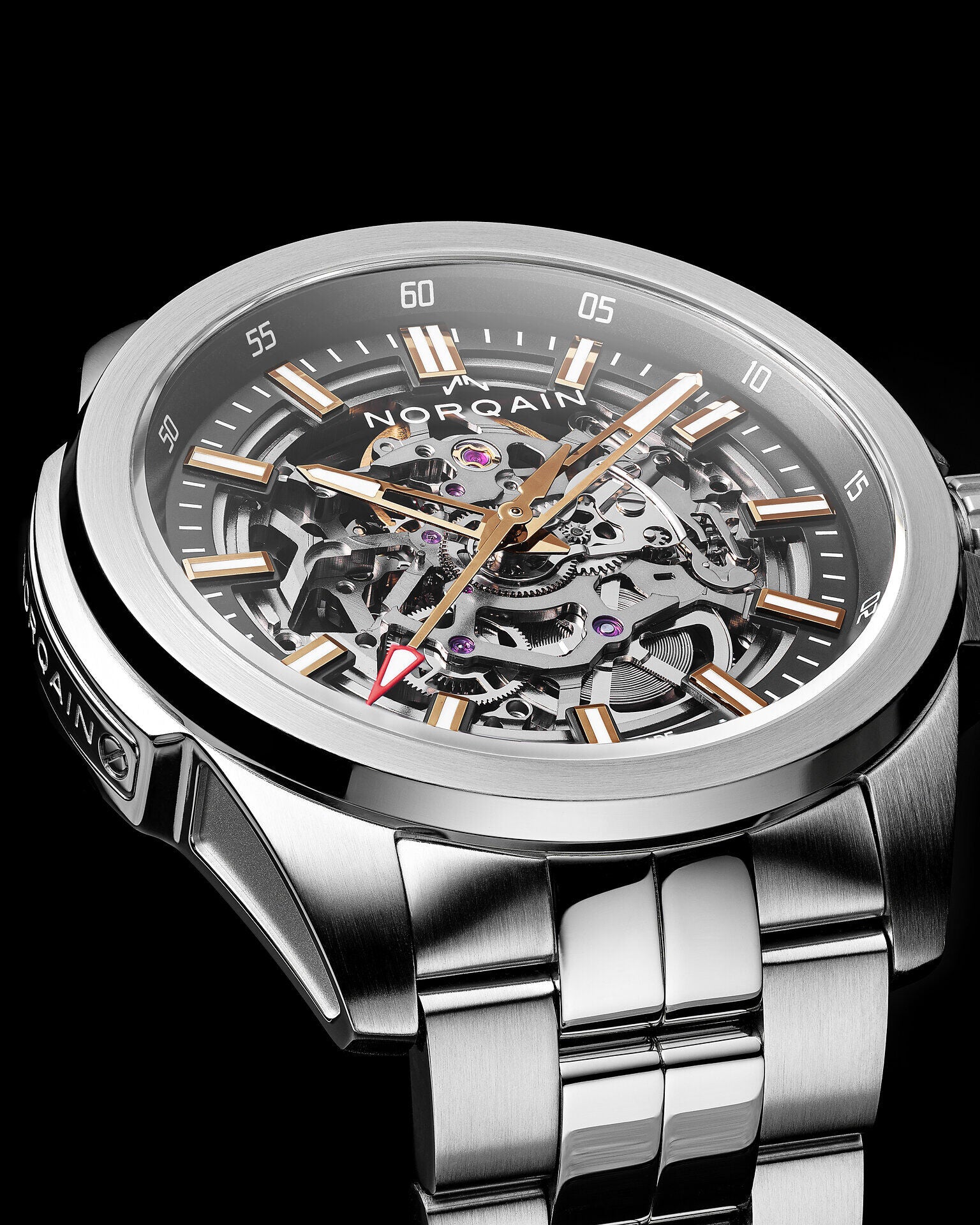 Norqain Independence Skeleton Auto (Grey Skeleton Dial / 42mm)