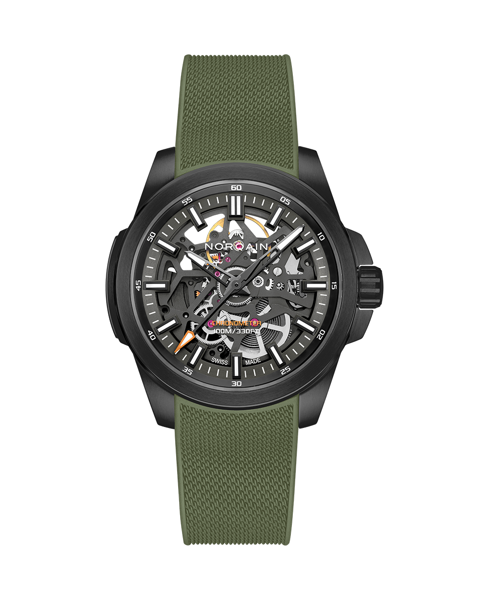 Norqain Independence Skeleton Auto (Black Skeleton Dial / 40mm)