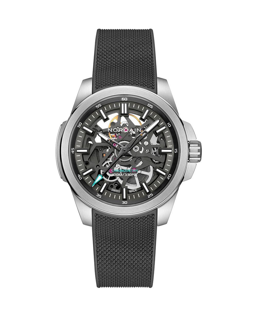 Norqain Independence Skeleton Auto (Anthracite Skeleton Dial / 40mm)