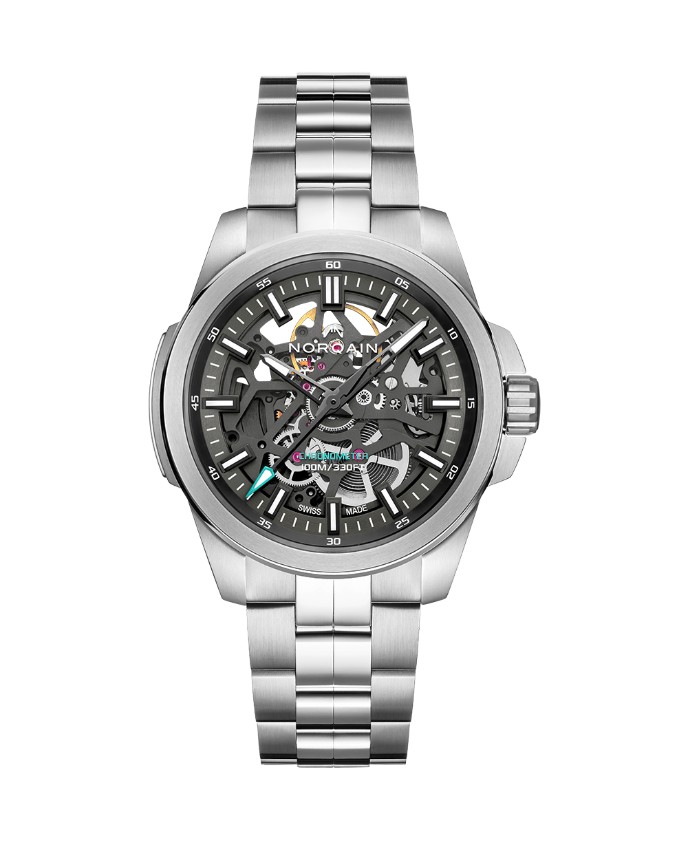 Norqain Independence Skeleton Auto (Anthracite Skeleton Dial / 40mm)