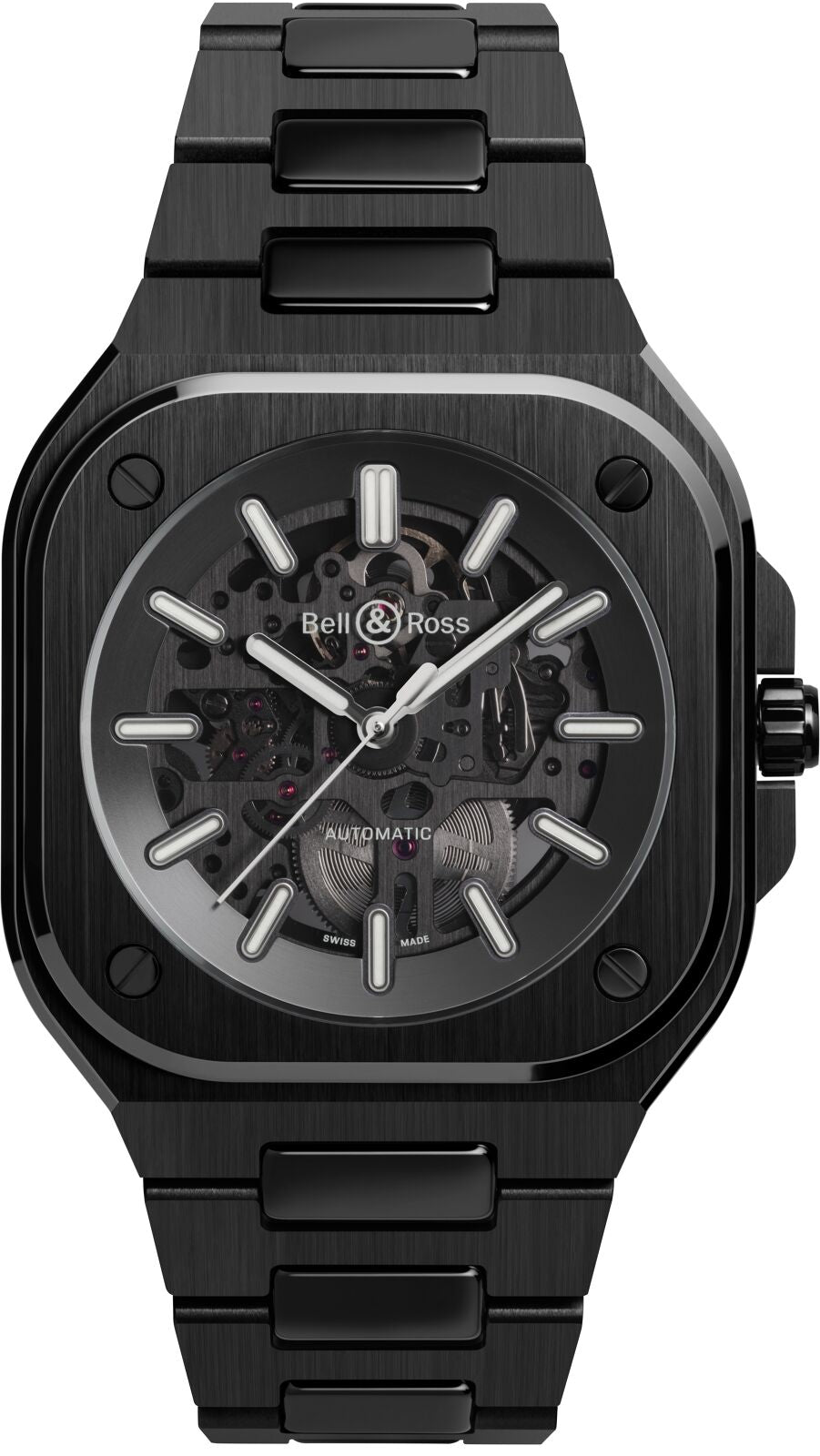 Bell & Ross BR 05 Skeleton Black Ceramic Automatic BR05A-BL-SK-CE (Black Dial / 41mm)